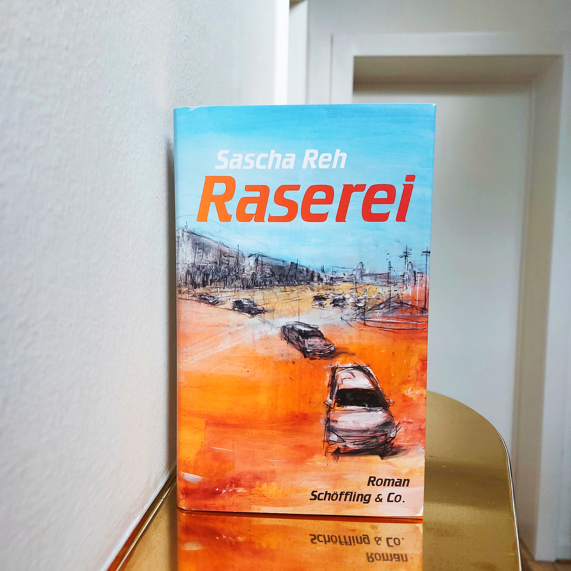 Cover von Sascha Rehs Roman "Raserei"