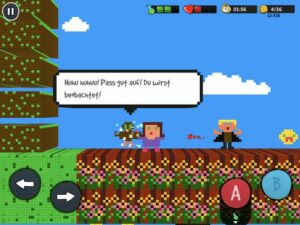 Screenshot aus der App Bloxels