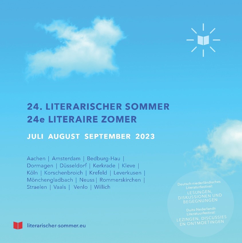 Programmheft -Cover Literarischer Sommer 2023