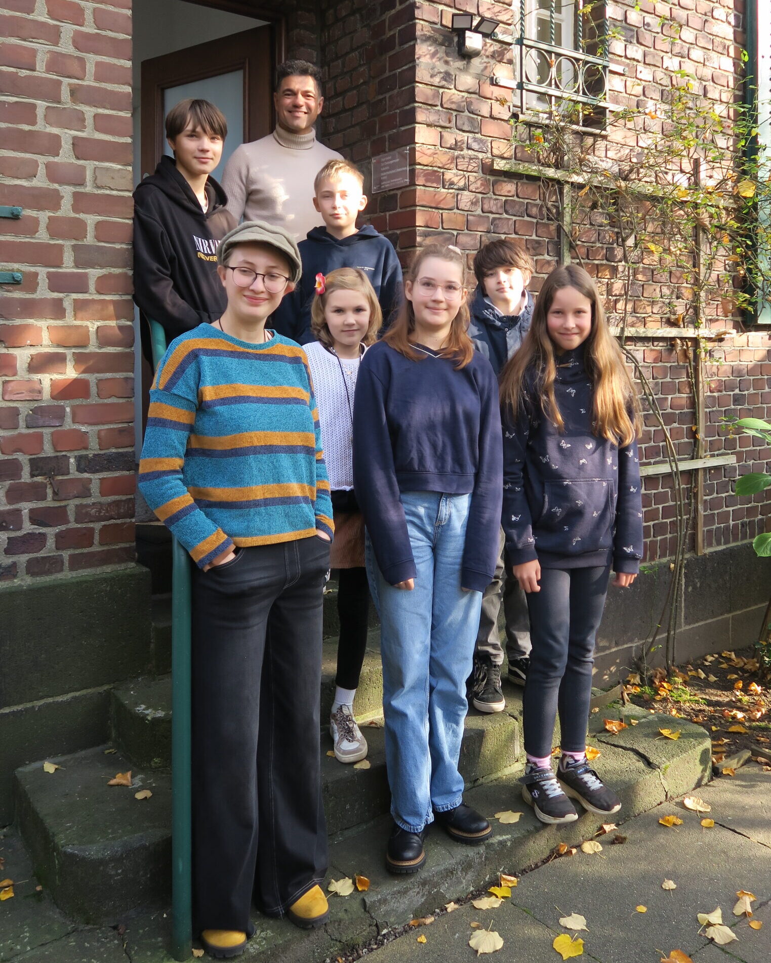 Die Schreibwerkstatt "Satzzeichen" mit Workshopleiter Akram El-Bahay